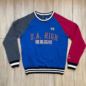 BoxLunch My Hero Academia UA High Sweatshirt Shoto Todoroki NWT Mens M